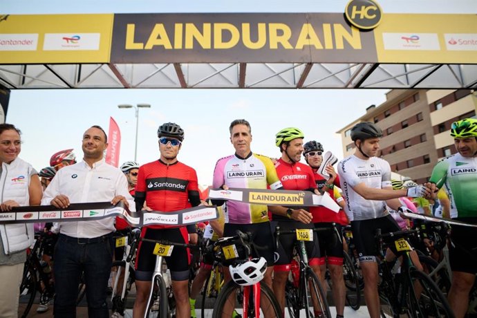 Javier Gómez Noya y Miguel Indurain, protagonistas en La Indurain 2022