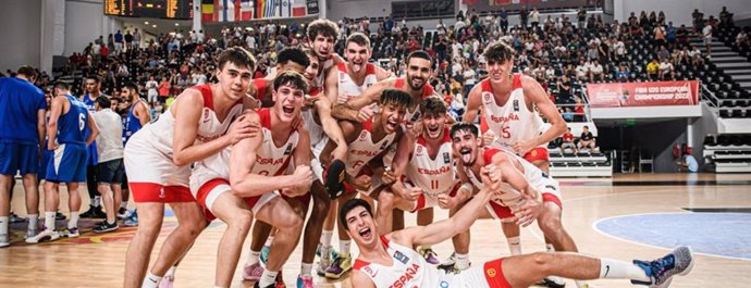 España peleará por el oro en la Eurobasket Sub-20 masculino