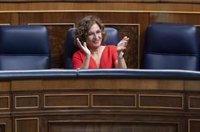 María Jesús Montero niega que haya problemas con su socio de Gobierno y recalca que están de acuerdo al 99%
