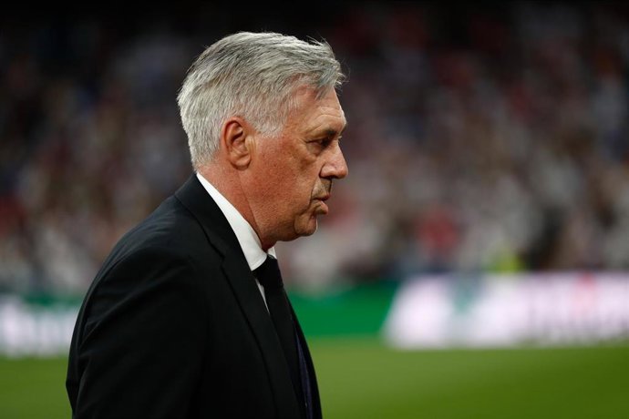 Archivo - El entrenador del Real Madrid, Carlo Ancelotti.