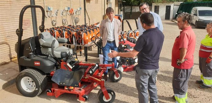 Nueva maquinaria para parques y jardines