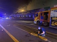 El origen del incendio de Mercamadrid sigue siendo desconocido