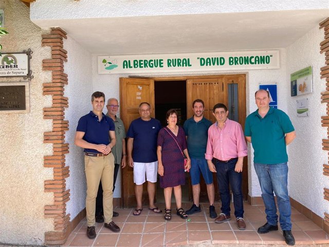 Inauguración del albergue rural David Broncano