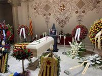 Unas 800 personas visitan hasta este domingo a las 14 horas la capilla ardiente de Núria Feliu