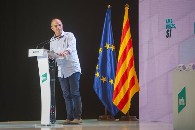 El secretario general de Junts Per Catalunya (JxCat), Jordi Turull, en una imagen de archivo