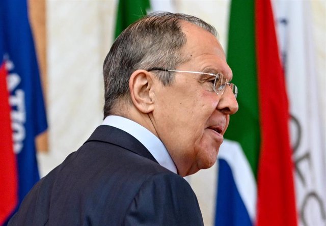 El ministro de Exteriores ruso, Sergei Lavrov.