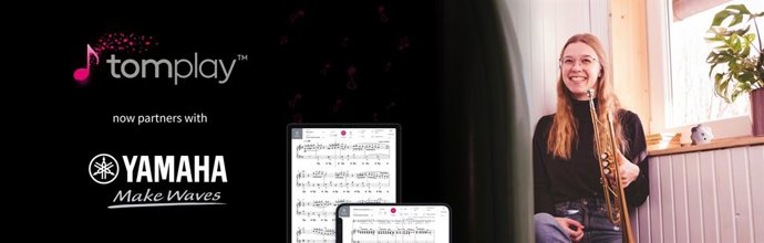 Yamaha and Tomplay start partnership to transform musicians daily practice into a unique experience