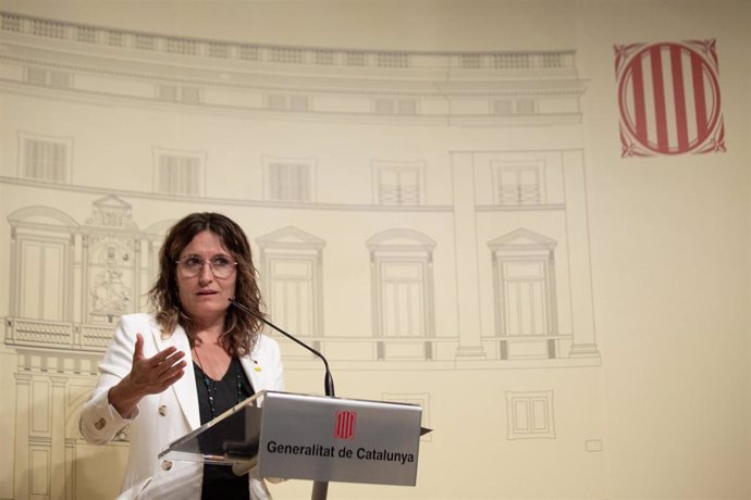 La consellera de la Presidencia de la Generalitat de Cataluña, Laura Vilagr, en una foto de archivo