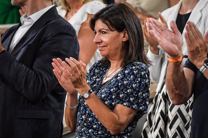 Archivo - La alcaldesa de París, Anne Hidalgo. 