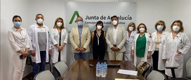 Profesionales del Área Sanitaria Nordeste de Jaén.