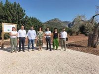 El Consell presenta la nueva rotonda de acceso a Raixa para mejorar el tráfico y la riqueza medioambiental