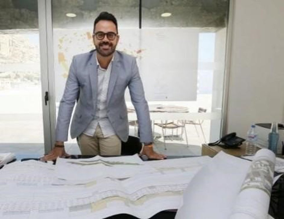 El concejal Adrián Santos Pérez