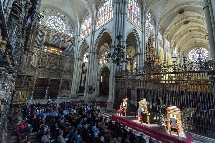 Batalla de órganos celebrada en la Catedral de Toledo