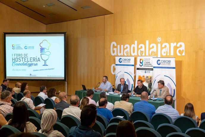 Inauguración del I Foro de Hostelería de Guadalajara