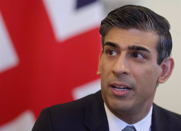 Rishi Sunak, candidato conservador a suceder a Boris Johnson.