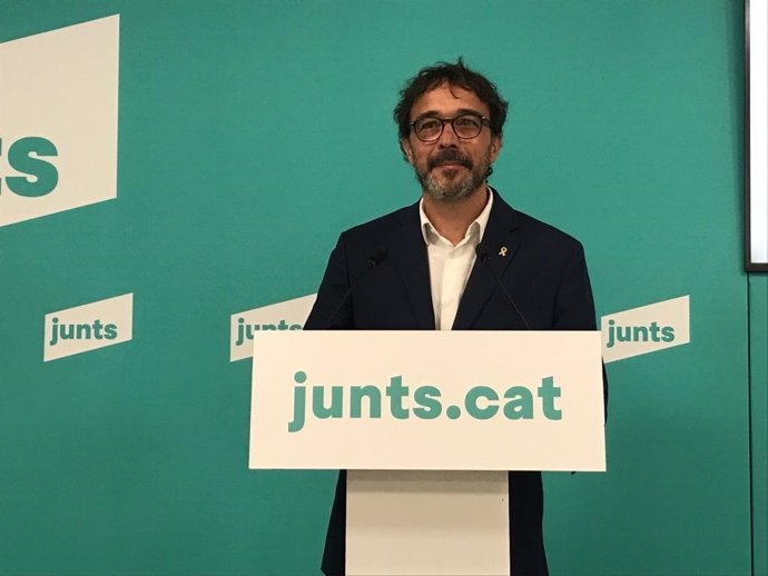 El portavoz de Junts, Josep Rius