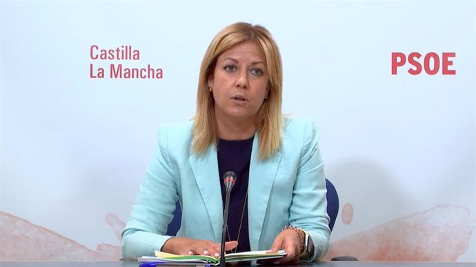 La portavoz del grupo socialista en las Cortes de Castilla-La Mancha, Ana Isabel Abengózar