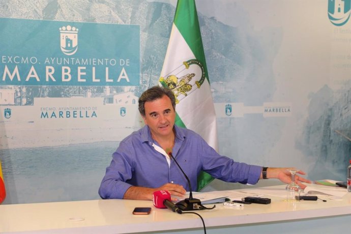 El portavoz municipal de Marbella, Félix Romero.