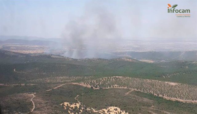 Incendio en Malagón