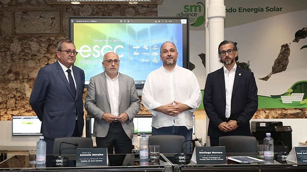 Presentación del parque de energía solar en Gran Canaria