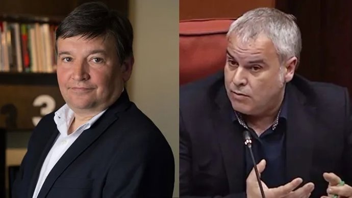 Sigfrid Gras i Jordi Broda, nous directors de TV3 i Catalunya Rdio