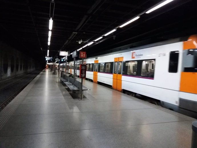 Archivo - Estación del Clot de Rodalies de Catalunya