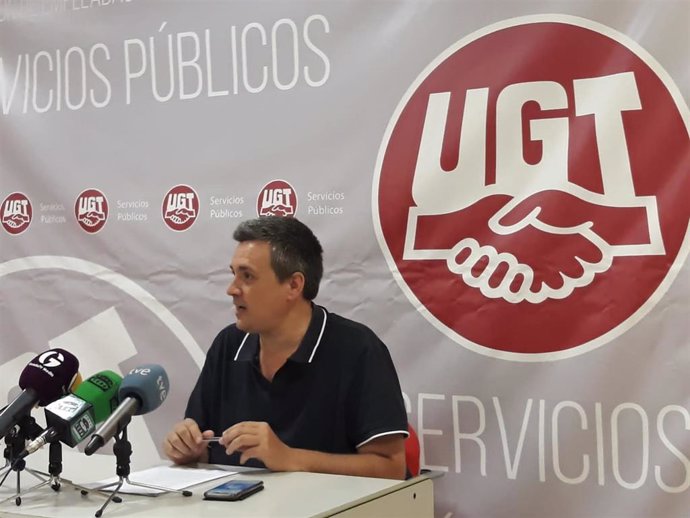 El responsable de Sanidad de UGT en Castilla-La Mancha, Fernando Peiró.
