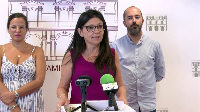 La alcaldesa de Archidona, Mercedes Montero.