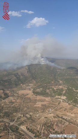 Incendio en Calles (Valencia)