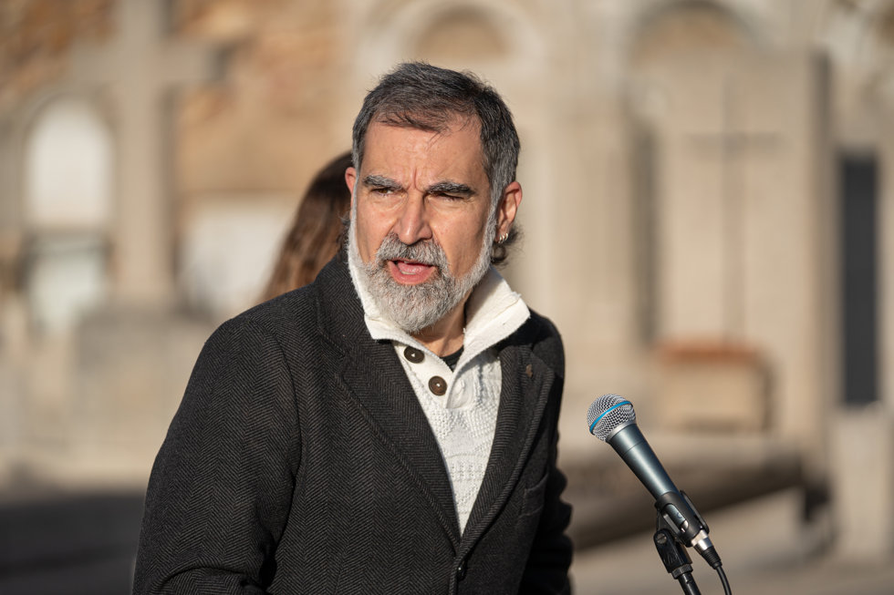 El presidente de mnium Cultural, Jordi Cuixart