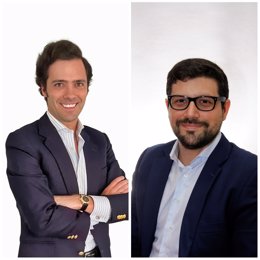 Los nuevos socios de Bain & Company, Tomás Moreno y Pablo Rojo.