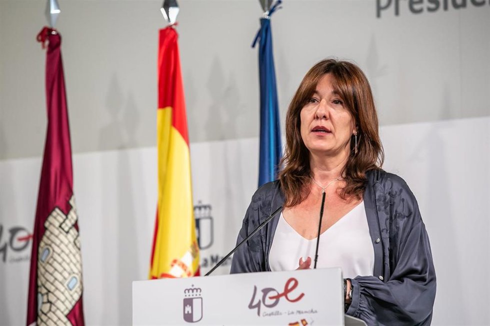 La consejera de Igualdad y portavoz del Gobierno de C-LM, Blanca Fernández