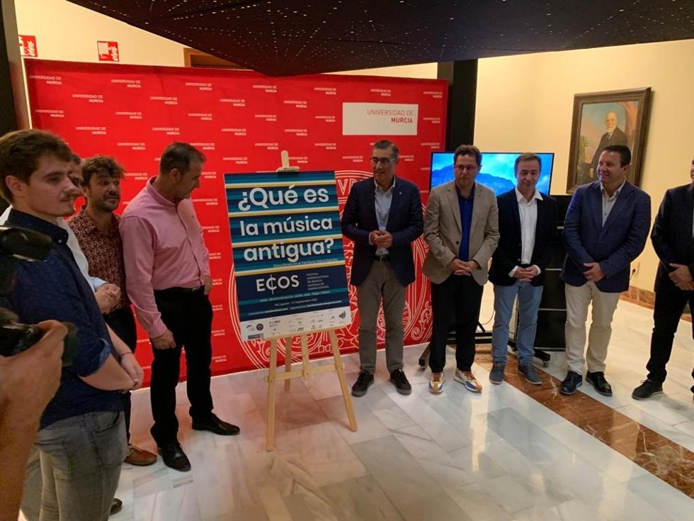 Presentación de la VI edición del ECOS Festival Internacional de Música Antigua de Sierra Espuña