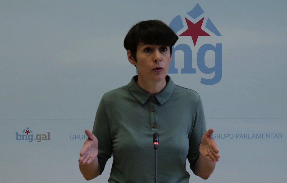 Ana Pontón en rueda de prensa