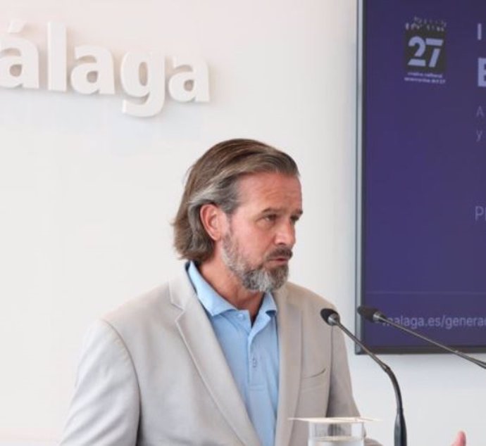 Víctor González, diputado provincial de Cultura de la Diputación de Málaga