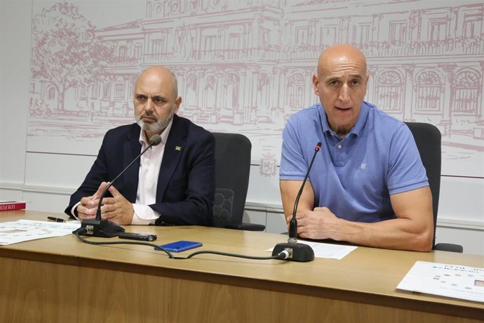 Vicente Carbajal (I) y José Antonio Diez (D).