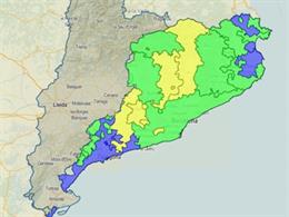 La Agncia Catalana de l'Aigua declara la alerta hidrológica en 135 municipios