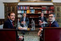 Presidente canario resalta la coordinación entre las administraciones para afrontar la reconstrucción de La Palma