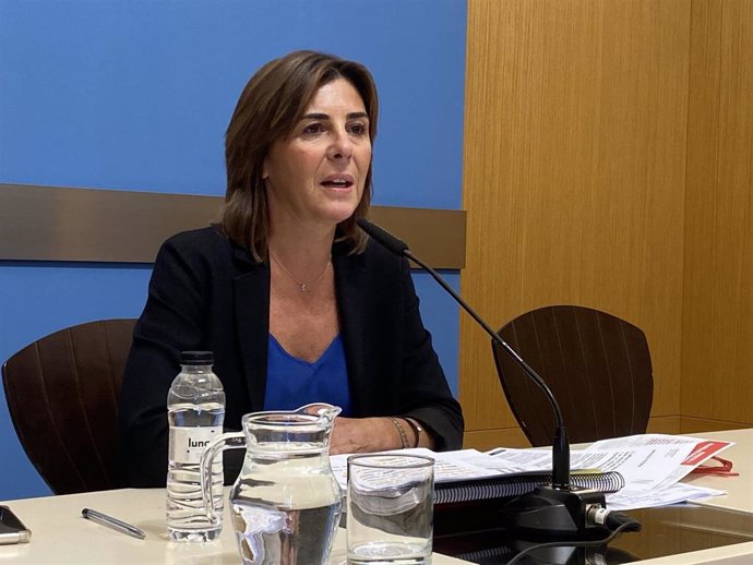 La concejal delegada de Vivienda de Zaragoza, Carolina Andreu.