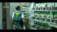La Guardia Civil desactiva en Los Palacios la mayor granja de criptomonedas hallada en la provincia de Sevilla