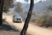 La DPZ pide la declaración de zona catastrófica para los municipios afectados por el incendio de Ateca