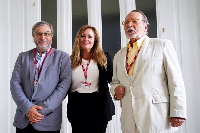 Los miembros de la Academia de Psicología de España en la XIX Escuela de Psicología José Germain que se celebra en la Universidad Internacional Menéndez Pelayo (UIMP).