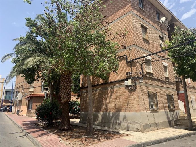 Casas sindicales de El Alquián, en Almería