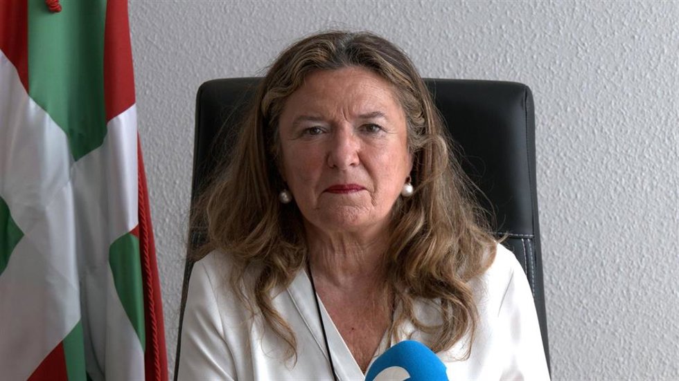 Archivo - La consejera vasca de Salud, Gotzone Sagardui