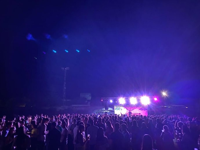 Imagen de la Feria de Verano de San Silvestre de Guzmán (Huelva).