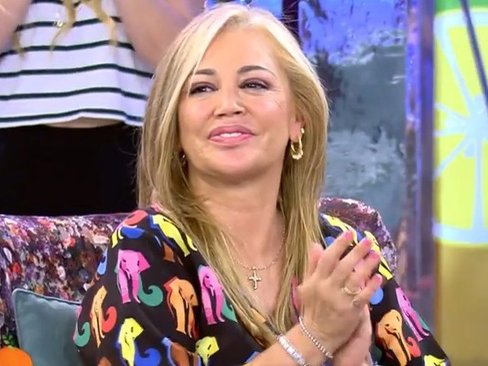 BELÉN ESTEBAN VUELVE A SU TRABAJO EN 'SÁLVAME' 92 DÍAS DESPUÉS