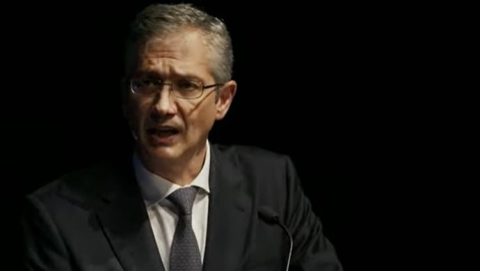 El governador del Banc d'Espanya, Pablo Hernández de Cos, aquest dimarts