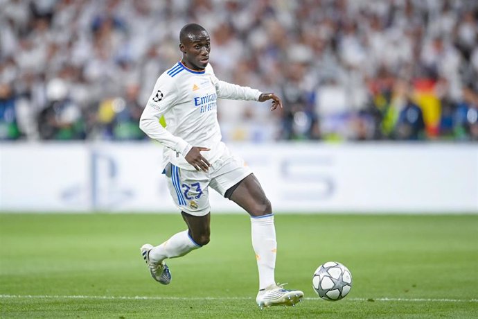 Archivo - Ferland Mendy durante un partido del Real Madrid