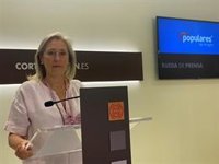 Cortés (PP) critica "la enorme falta de gestión" de Faci y le exige que planifique antes de comenzar el curso