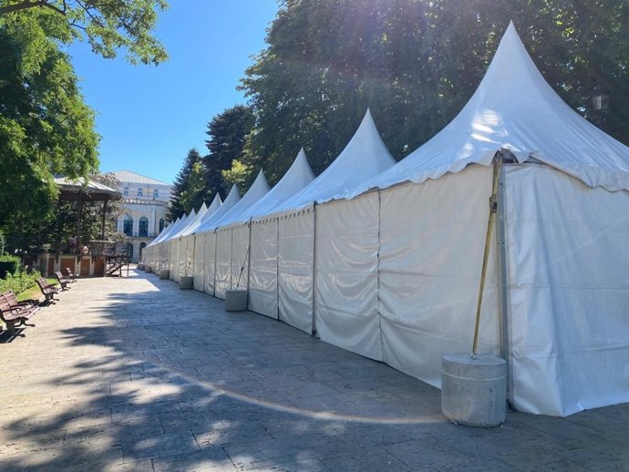 La Feria de Cerámica de Burgos, que se inaugura este jueves.